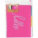 American Crafts File Folders Hello