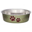Metallic Bella Bowl Small-Artichoke