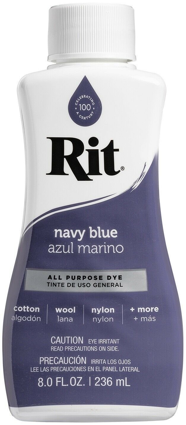 Rit Dye Liquid 8Oz-Navy Blue