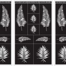 Armour Rub N Etch Designer Stencils 5 X 8 Fern Designs