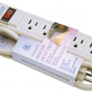 Darice Power Strip Surge Protector with on and off 6 outlet