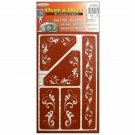Armour Etch Over N Over Stencil Fleurdelis