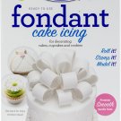 Satin Ice Packaged Fondant 24 Oz-White Vanilla