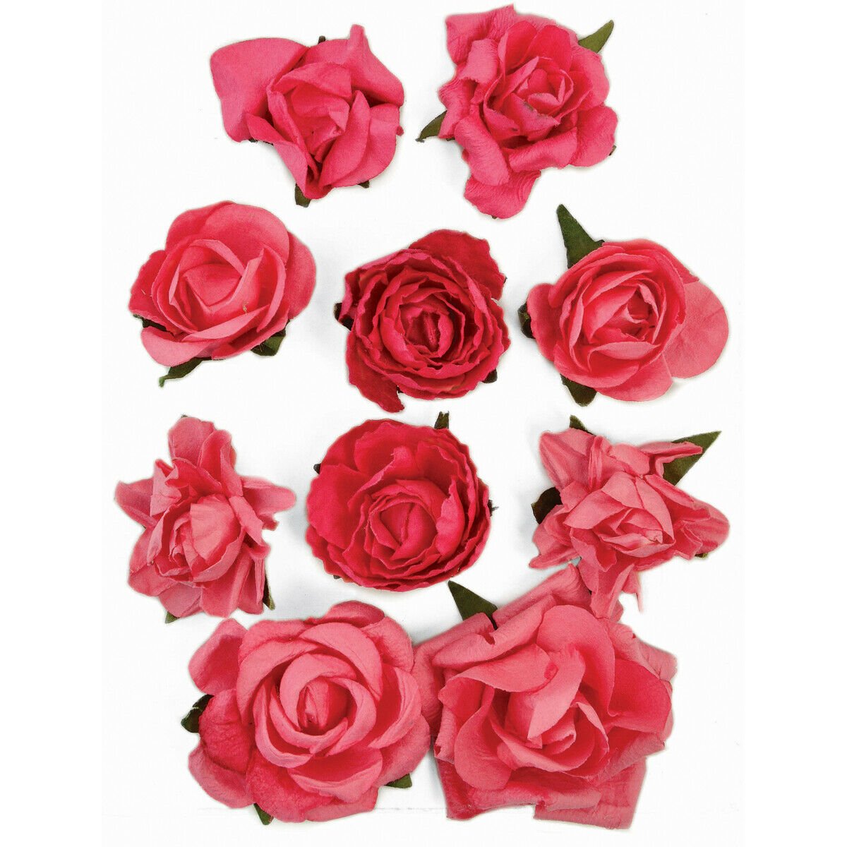Kaiser Craft Hot Pink Paper Blooms
