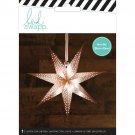 American Crafts Heidi Swapp Paper Lanterns Small 7 Point Copper
