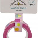 Doodlebug Washi Tape 15Mmx12Yd-Cool Treats
