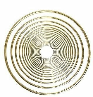 Pepperell Brass Ring 4 Inches