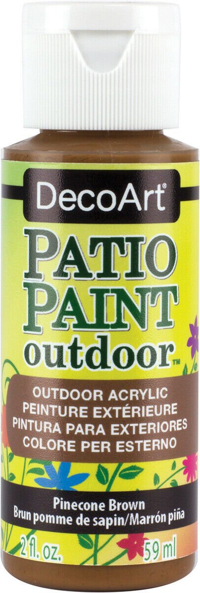 Patio Paint 2Oz-Pinecone Brown