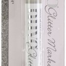 Nuvo Glitter Markers-Urban Graphite