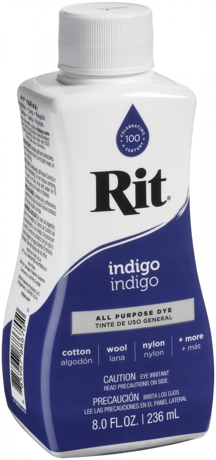 Rit Dye Liquid 8Oz-Indigo