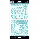 Bella Blvd Illustrated Faith Cardstock Stickers Alphabet Homespun Oh My Heavens