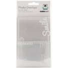 Kaiser Craft Captured Moments Collection Photo Overlays Love Life White