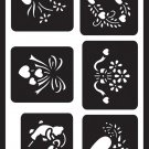 Armour Etch Over N Over Stencil  Assorted