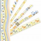 American Craft K&Company Itsy Bitsy Baby Boy Adhesive Borders