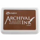 Ranger Archival Ink Pad Coffee 