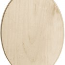 Baltic Birch Oval Plaque-5"X7"X.38"