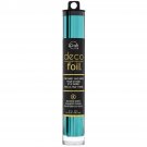 Deco Foil Transfer Sheets 6"X12" 5/Pkg-Aqua