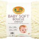 Lion Brand Baby Soft Boucle Yarn-Lemonade