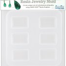 Yaley Resin Jewelry Reusable Plastic Rectangle Mold 6.5 x 7 Inches