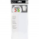 Me My Big Ideas Create 365 The Happy Planner Lined Paper Blue