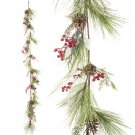 Darice Snowflake and Pine Garland - 5 Inches x 6 Feet