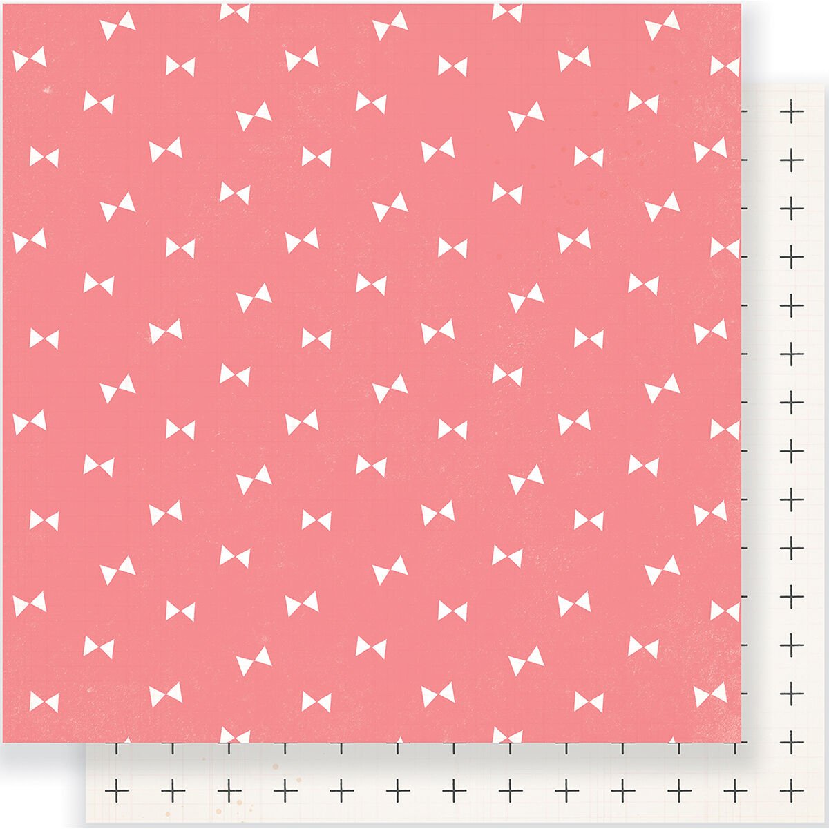 American Crafts Gather Double Sided Cardstock 12 X12 Blush