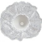 Darice Bouquet Holder Lace Collar 9 Inches Bulk White