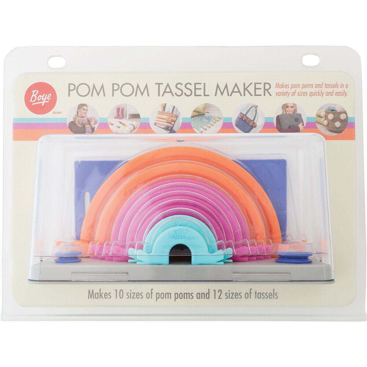 Boye Pom-Pom Tassel Makers-Multiple Sizes