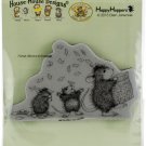 Stampendous House Mouse Cling Stamp-Tossing Confetti