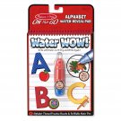 Melissa & Doug Alphabet Reusable Water-Reveal Activity Pad Chunky-Size Water Pen