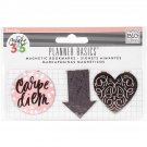 Me and My Big Ideas Create 365 Collection Magnetic Clips Rose