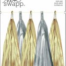 American Crafts Heidi Swapp Oh What Fun Garland Tassels Silver Gold Glit