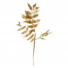 Darice Gold Leaves Pick Glitter 12 inches