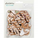 American Crafts 1 Canoe 2 Hazelwood Collection Cork Die Cut Shapes