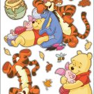 Disney Large Flat Stickers-Pooh W/Characters