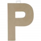 Darice Paper Mache Letter P 8 X 5.5 Inches