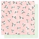 American Crafts 1 Canoe 2 Hazelwood 12X12 Double Sided Paper Lazy Daisy