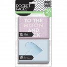 Me And My Big Ideas Pocket Pages Specialty Cards 3 X 4 To The Moon And Back