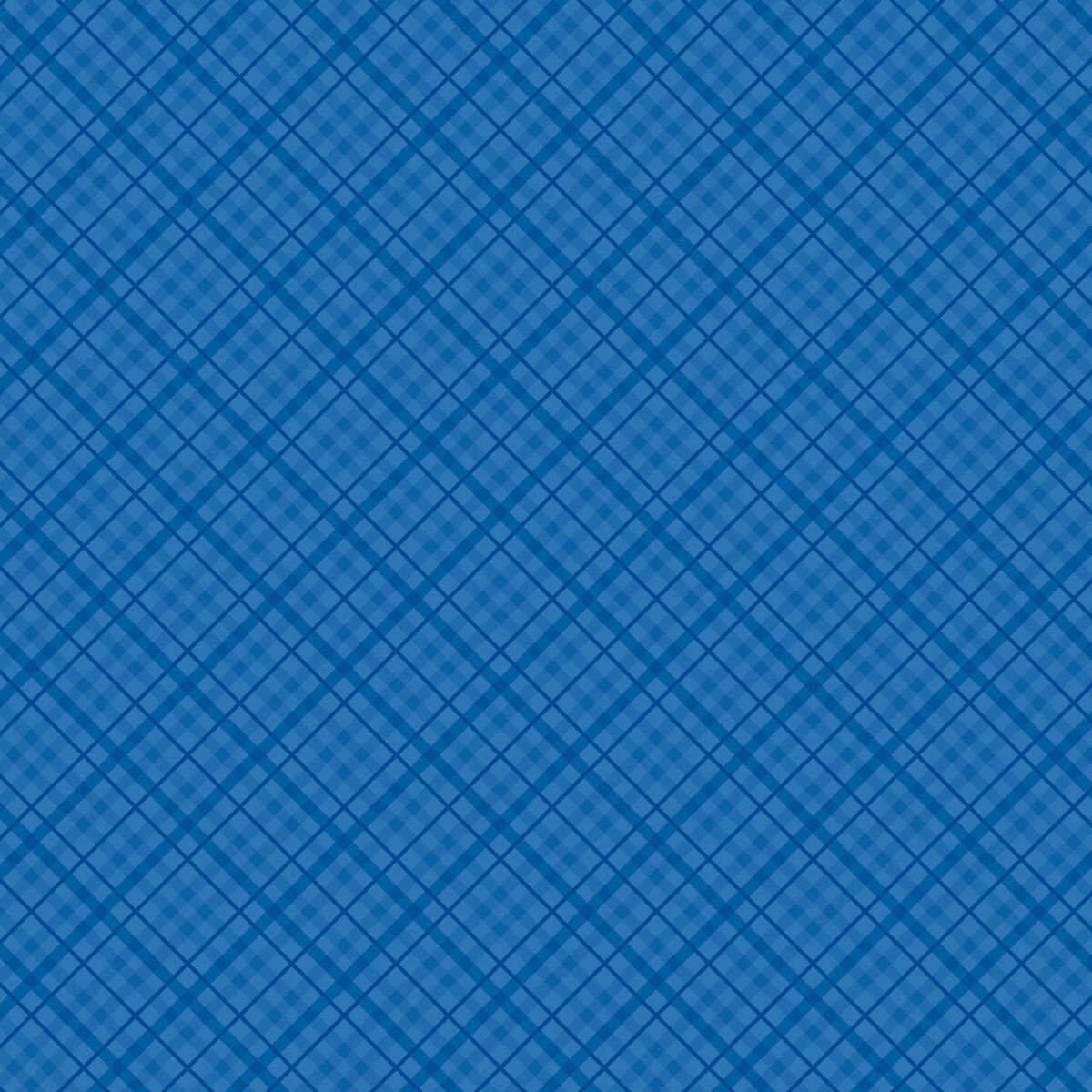 Core'dinations Core Basics Patterned Dark Blue Plaid 12" x 12" 12pc