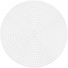 Darice Plastic Canvas Shapes Circles 4.25 Inches Clear