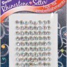 Darice Rhinestone Setter Hot Fix Glass Stones 4 mm Crystal Ab