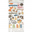 Simple Stories Hello Fall Chipboard Stickers 4384 8