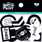 Bella Blvd Illustrated Faith  Basics Collection Designer Clips Black and White