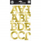 Me and My Big Ideas MAMBI Sticks Large Alphabet Stickers Aurora Gold Foil