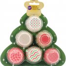 Mini Baking Cups-Holiday Prints 150/Pkg