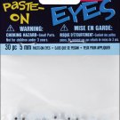 Darice Round Eyes Paste On Black 5mm