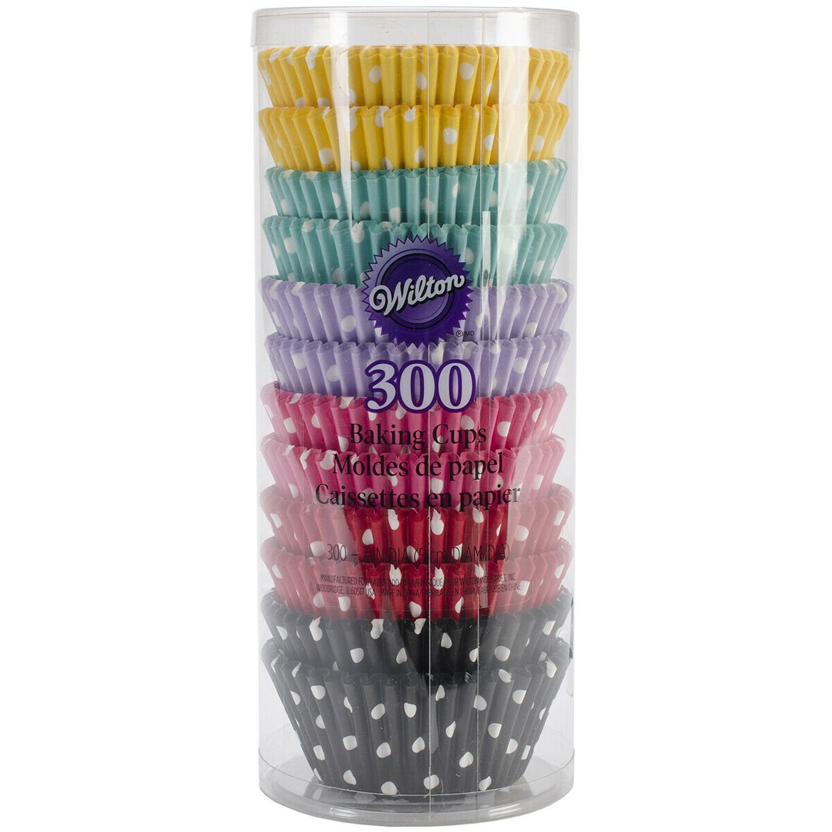 Standard Baking Cups-Polka Dots 300/Pkg