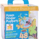 Darice Foamies 3D Activity Bucket Bug Foam Finger Puppets