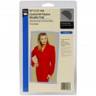 Dritz 0.5 inch Covered All-Purpose Shoulder Pads, Black