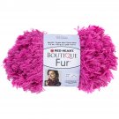 Red Heart Boutique Fur Yarn-Azalea